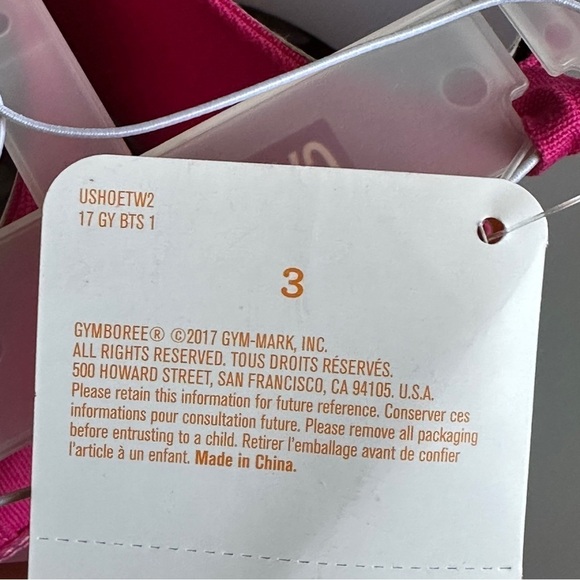 Gymboree Cosmic Club Pink High Tops Sneakers  Little Girls Size 3 Brand … - Picture 3 of 12